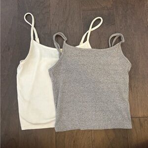 BUNDLE!!! 2 ribbed american eagle tank tops